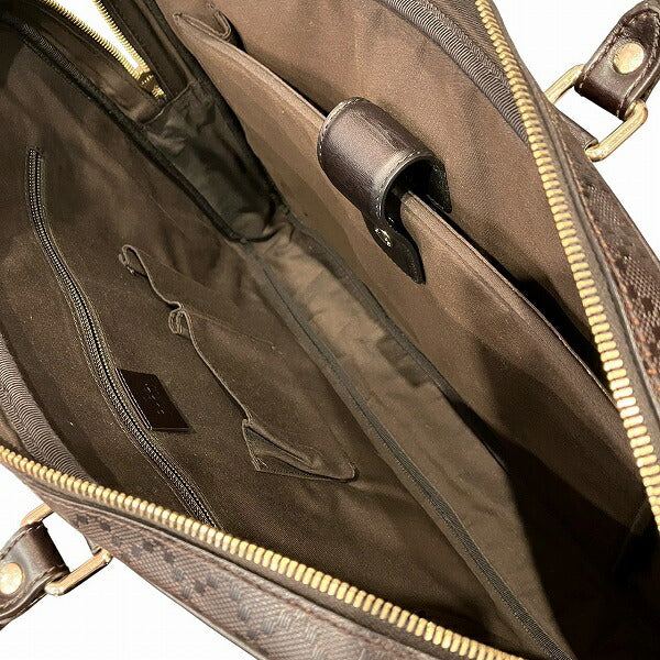 Gucci Diamante Leather Business Bag