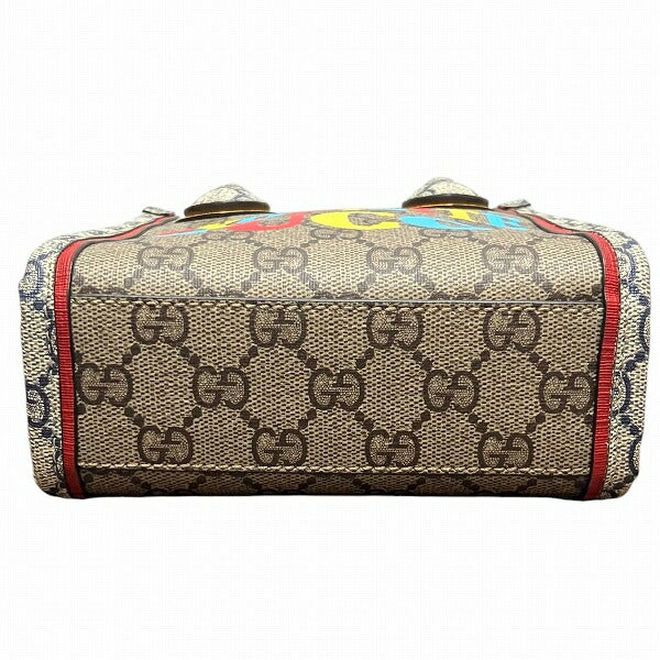 Gucci EXQUISITE GG Supreme Leather 2way Bag