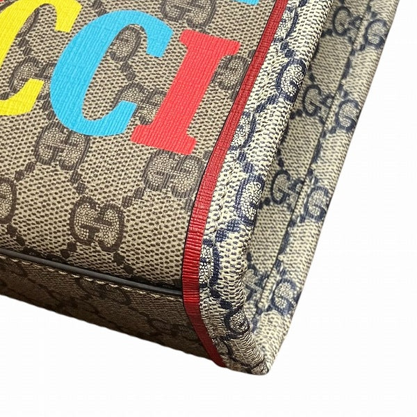 Gucci EXQUISITE GG Supreme Leather 2way Bag