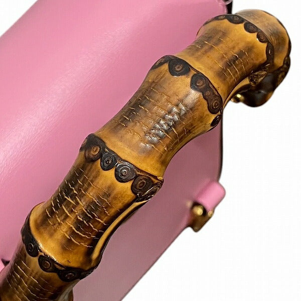 Gucci Bamboo Leather 2way Backpack