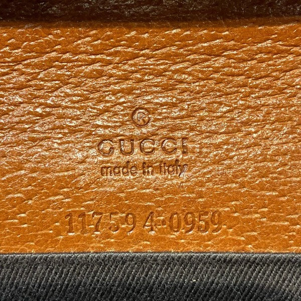 Gucci Bamboo GG Canvas Shoulder Bag