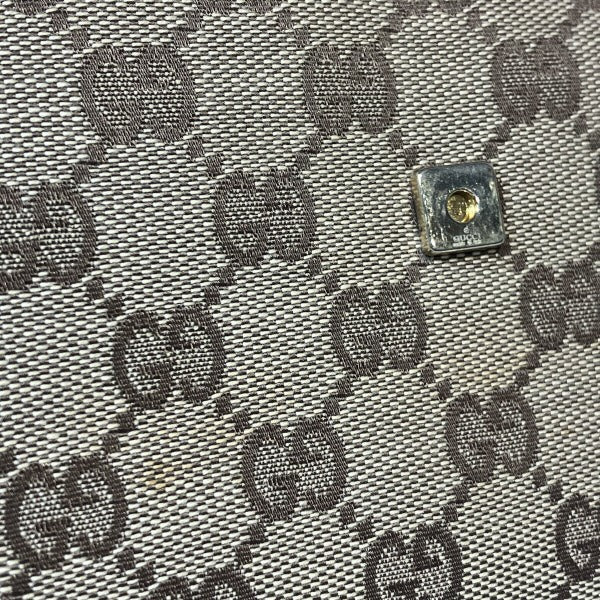 Gucci Bamboo GG Canvas Shoulder Bag