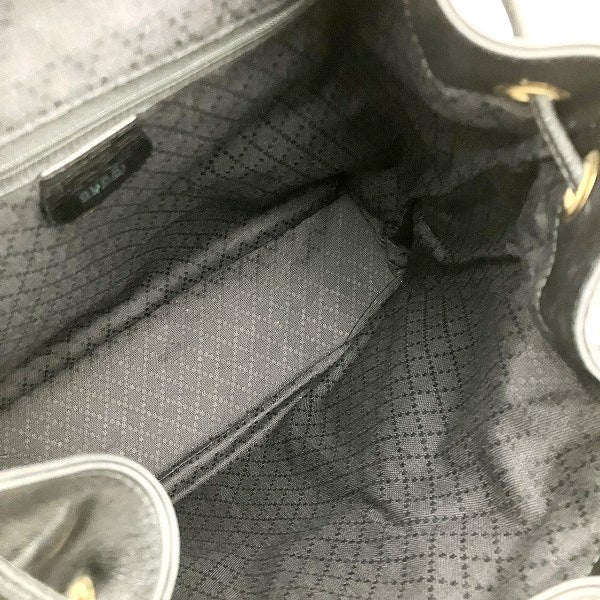 Gucci Bamboo Leather Backpack