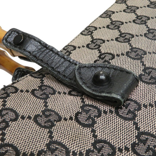 Gucci Bamboo GG Canvas 2way Bag