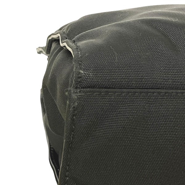 Gucci Bamboo Nylon Canvas Tote Bag