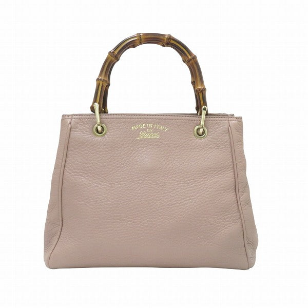 Gucci Bamboo Leather Handbag