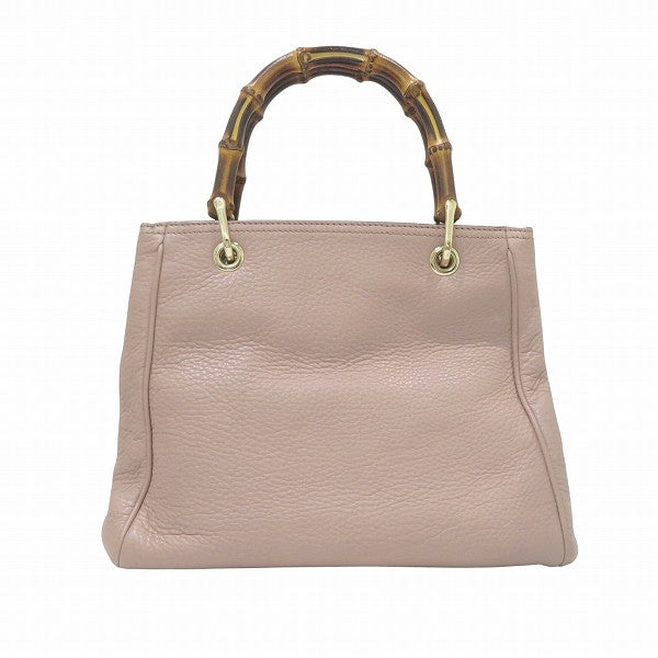 Gucci Bamboo Leather Handbag