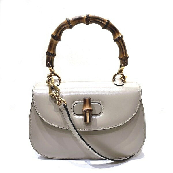 Gucci Bamboo 1947 Leather 2way Bag