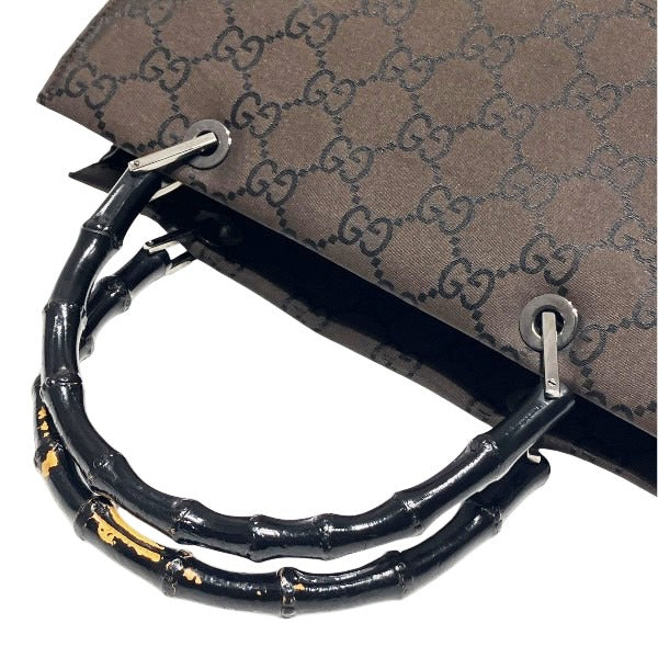 Gucci Bamboo Nylon Handbag