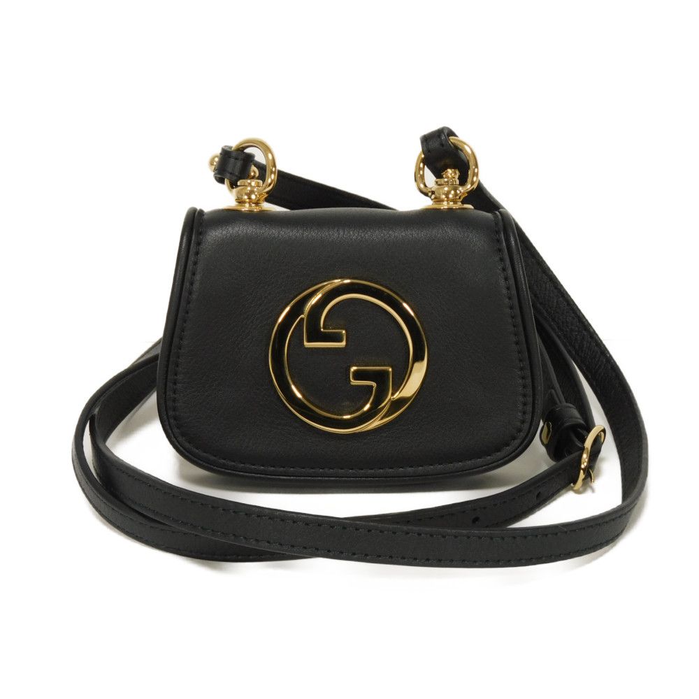 Gucci Frondy Calf Leather Shoulder Bag