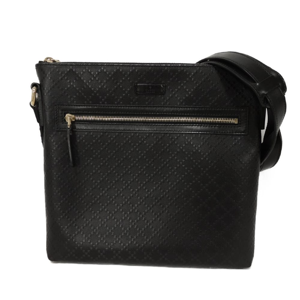 Gucci Diamante Leather Shoulder Bag