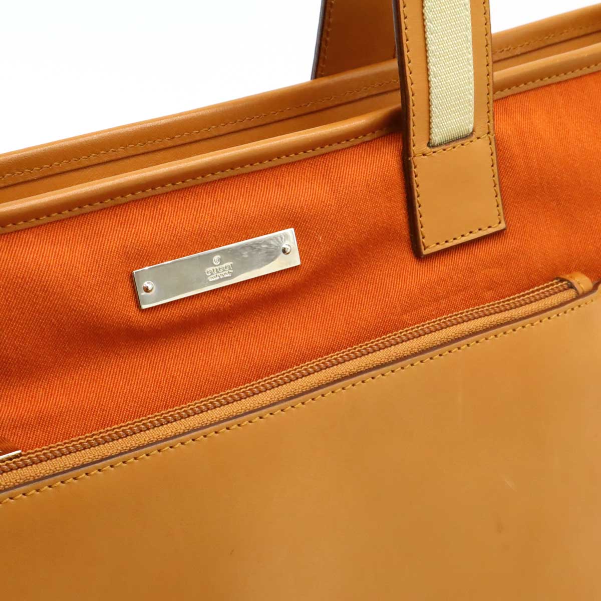 Gucci Canvas/Leather 2way Tote Bag 019.04565