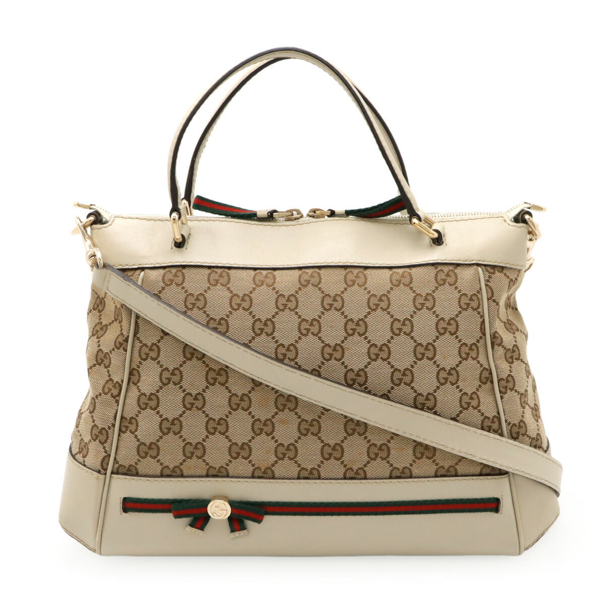 Gucci GG Canvas 2way Handbag