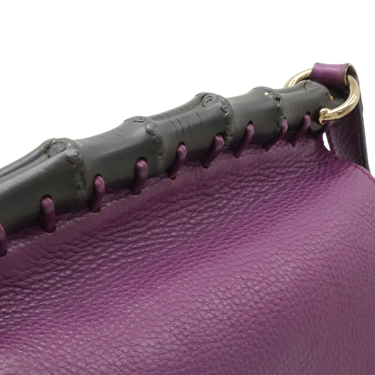 Gucci Bamboo Leather Shoulder Bag