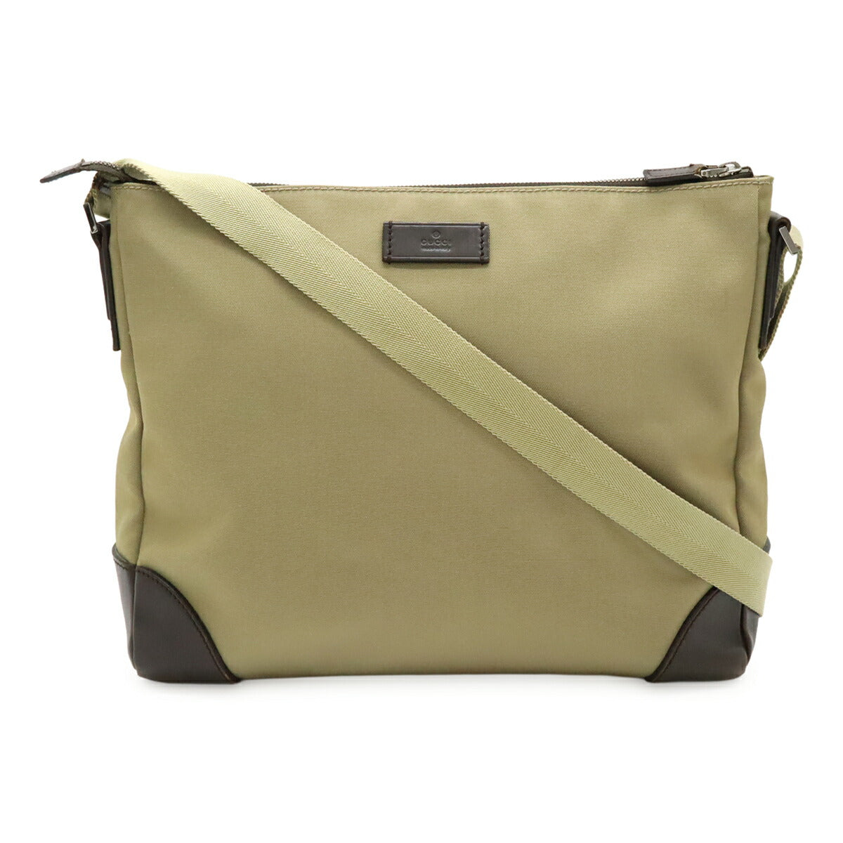 Gucci 110054 Nylon Canvas Messenger Bag