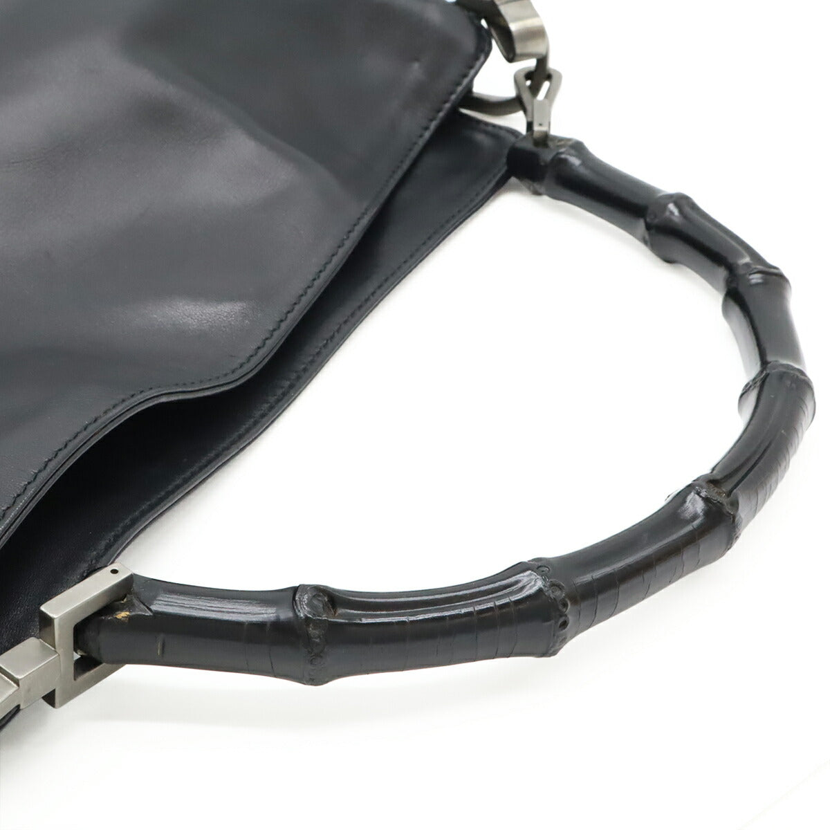 Gucci Bamboo Leather 2way Bag