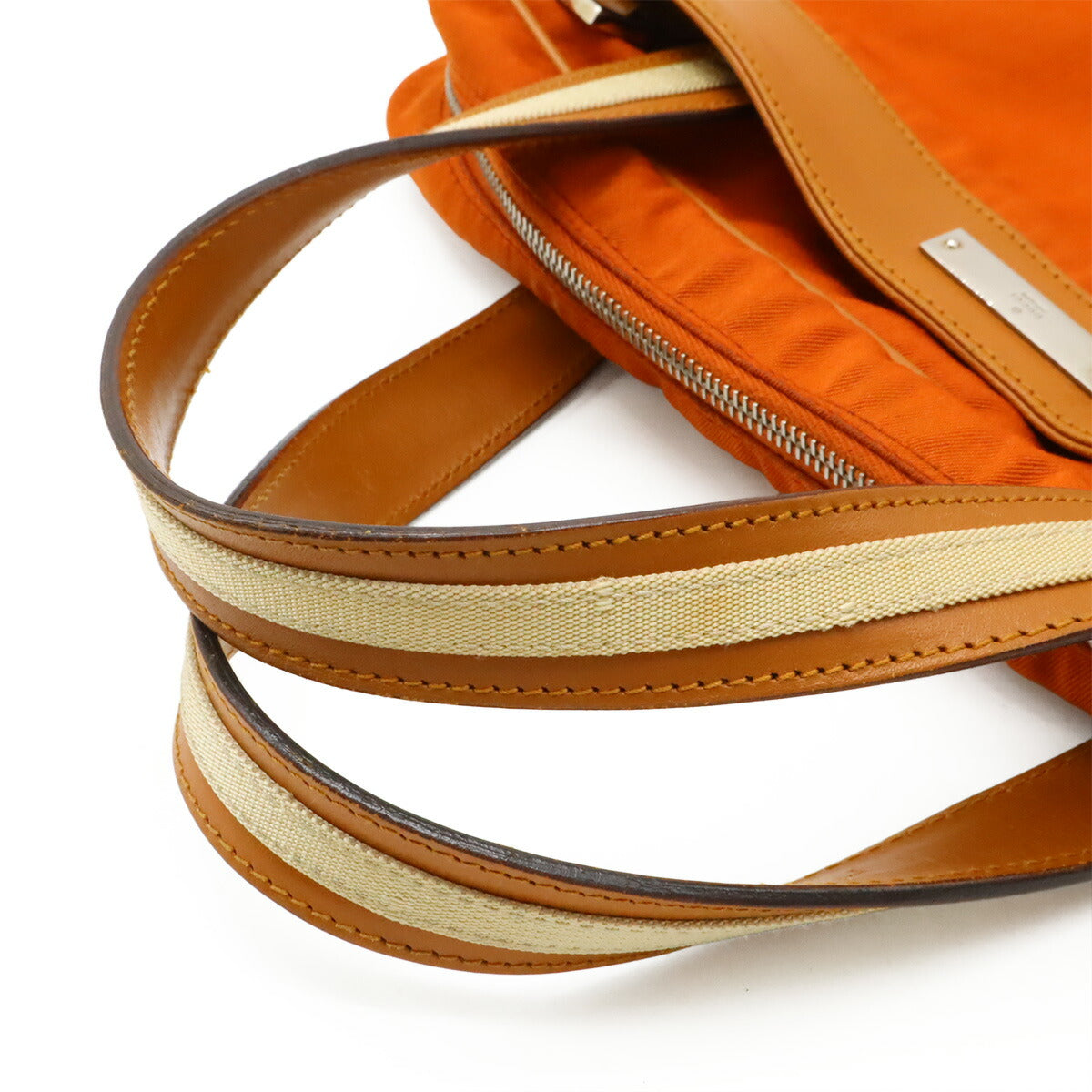 Gucci Canvas Leather 2way Tote Bag