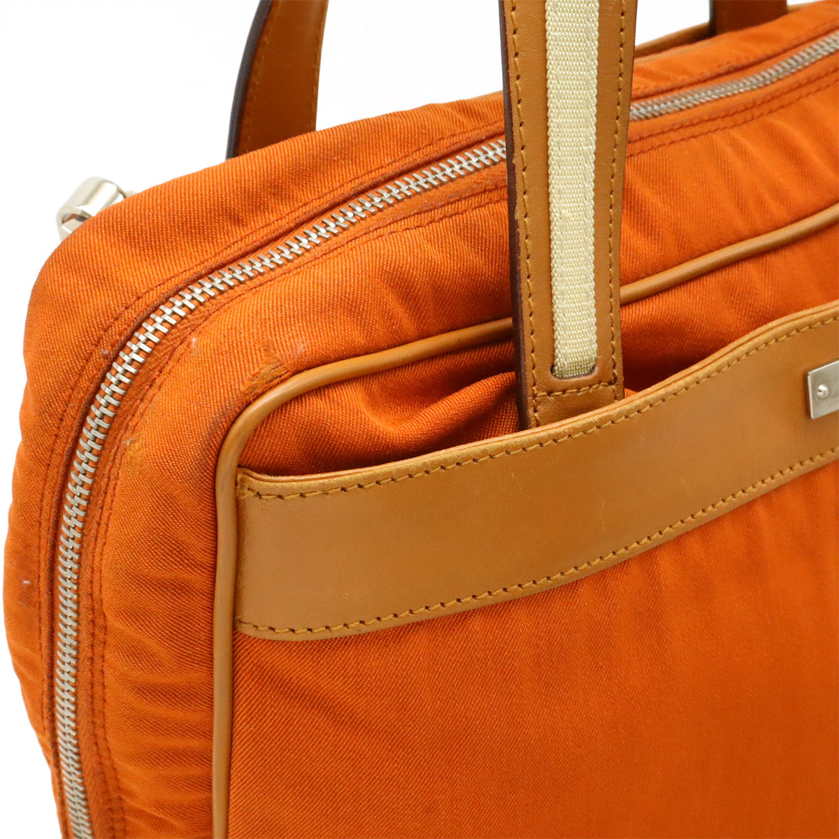 Gucci Canvas Leather 2way Tote Bag