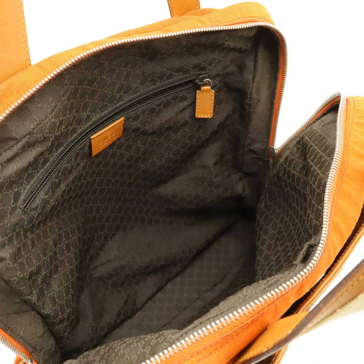 Gucci Canvas Leather 2way Tote Bag