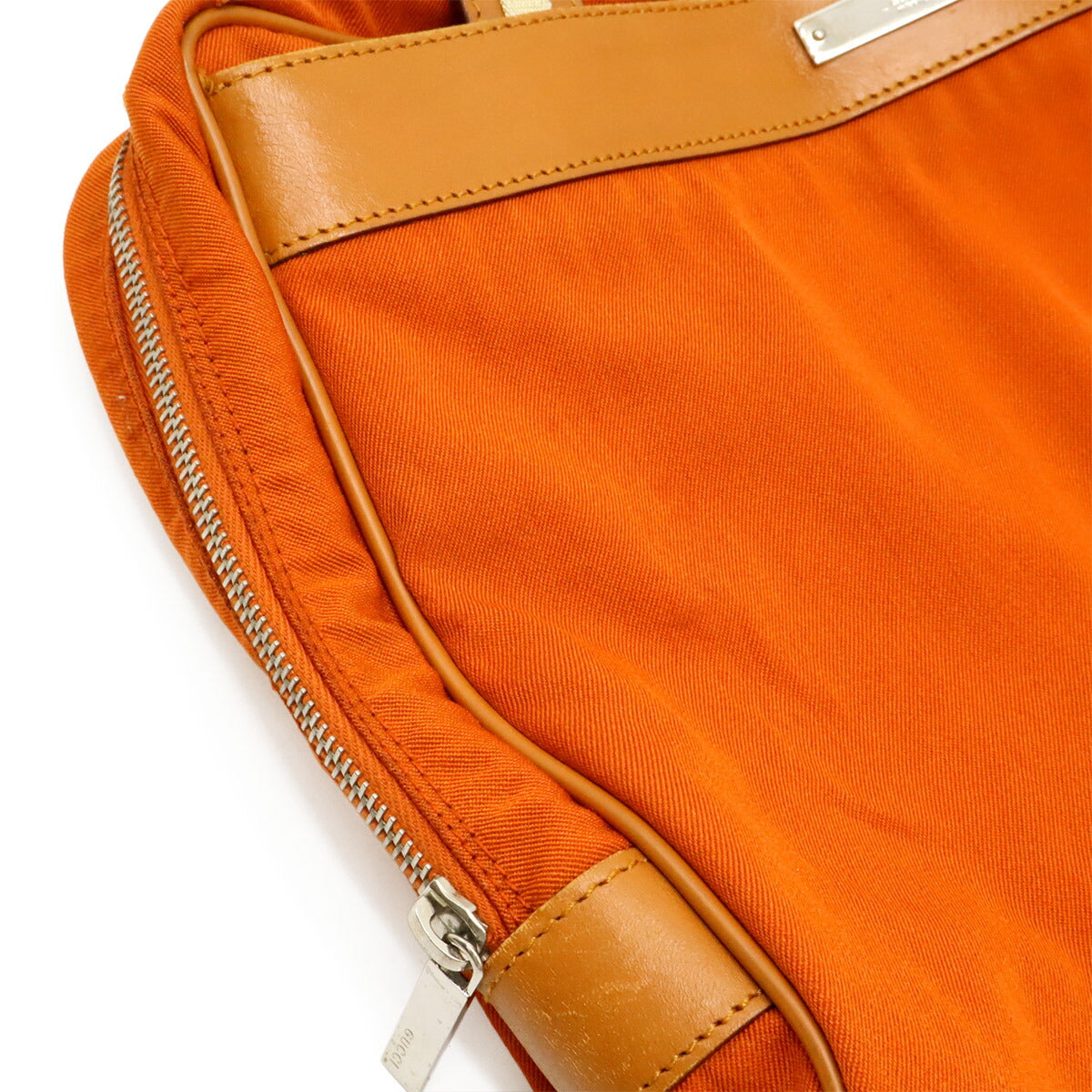 Gucci Canvas Leather 2way Tote Bag