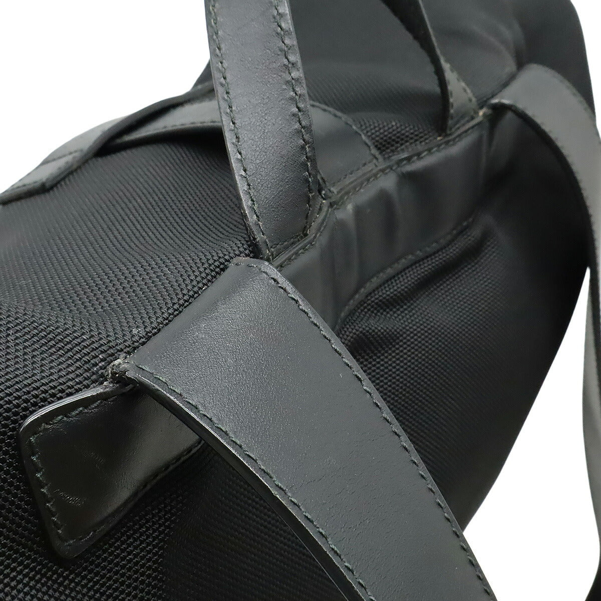 Gucci Band Techno Canvas Leather Backpack