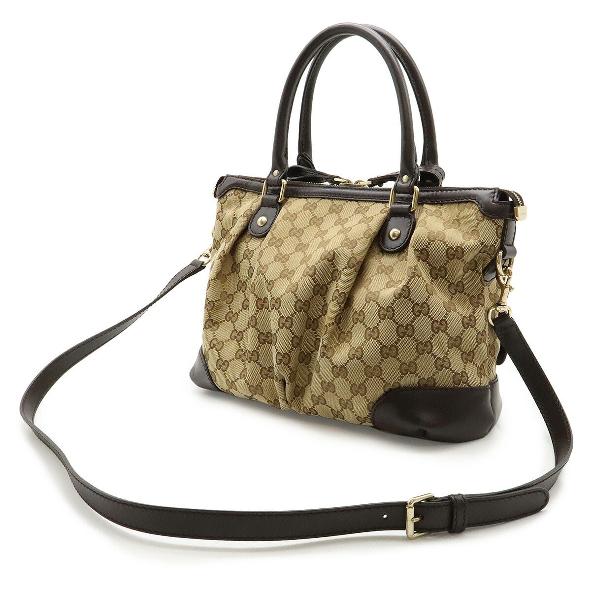 Gucci GG Canvas 2way Handbag
