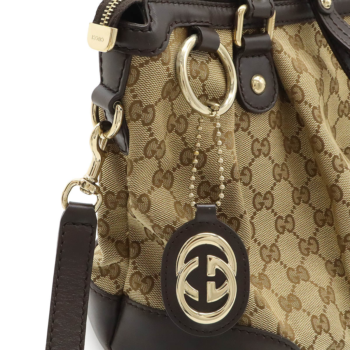 Gucci GG Canvas 2way Handbag