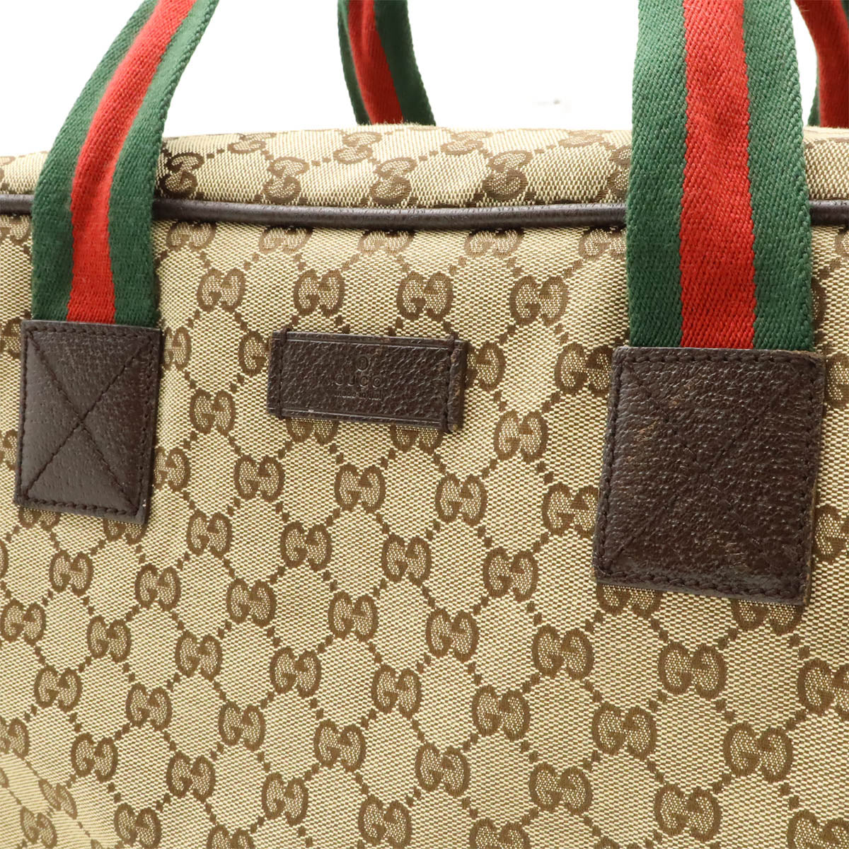 Gucci GG Canvas 2way Boston Bag