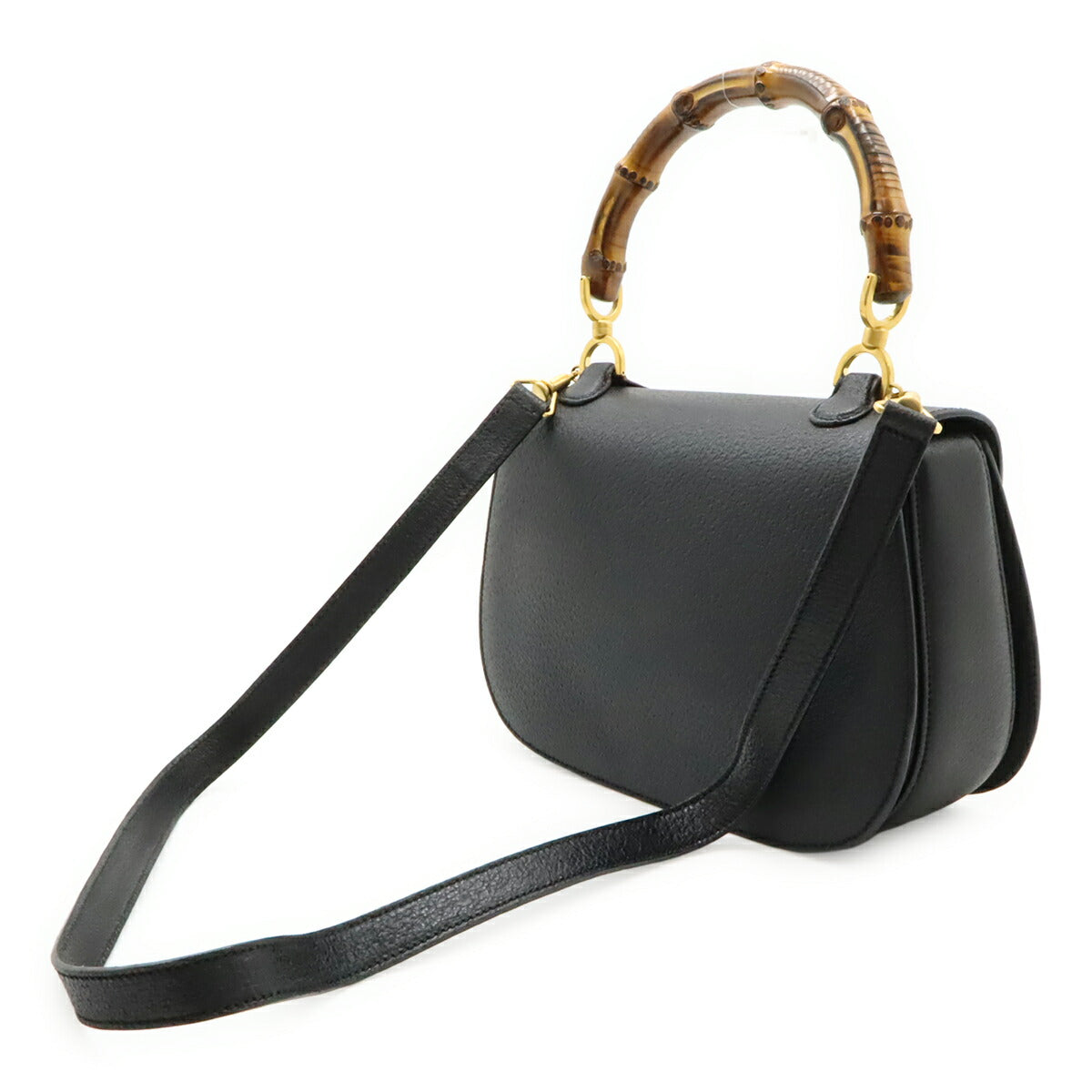 Gucci Bamboo Leather 2way Bag