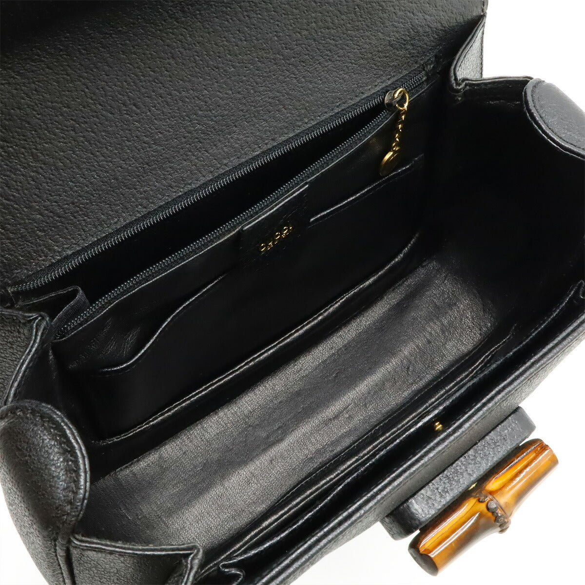 Gucci Bamboo Leather 2way Bag