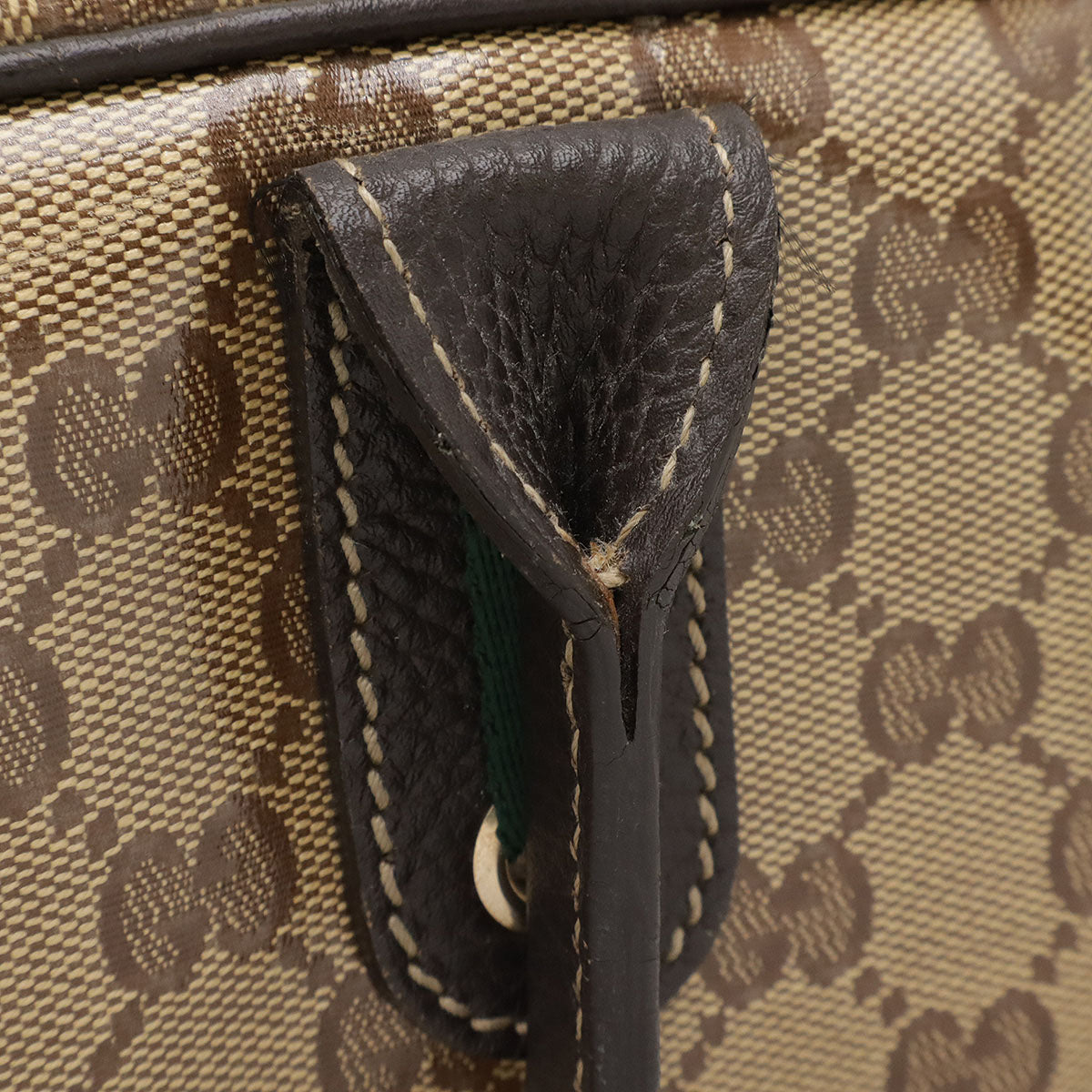 Gucci Coated Canvas Handbag