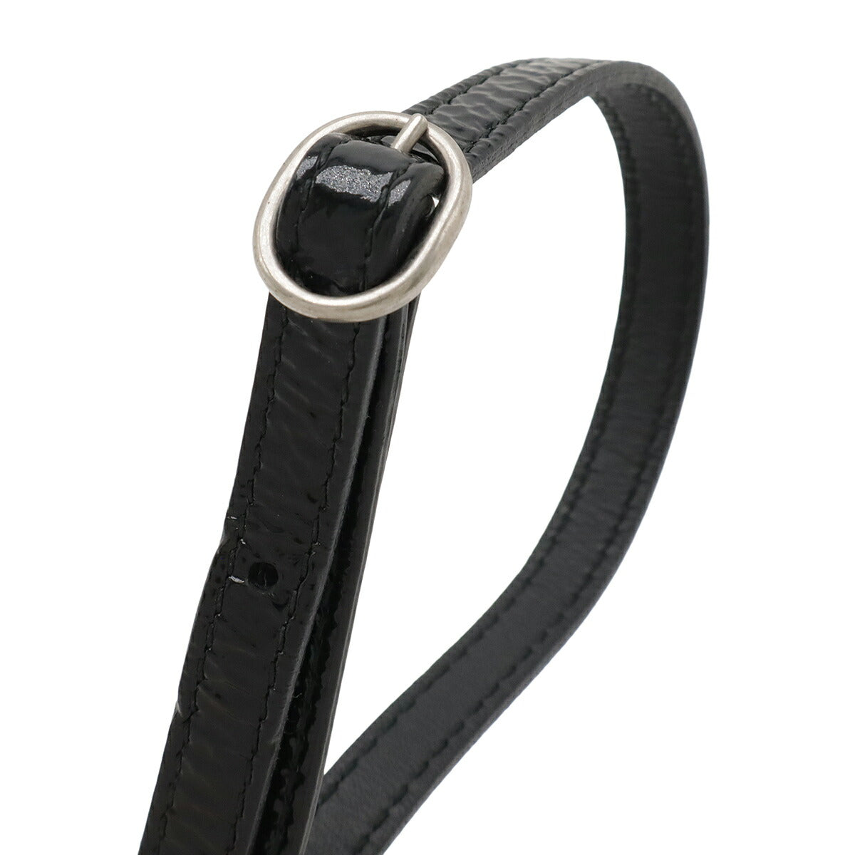 Gucci Game Patch Logo Patent Leather Shoulder Bag