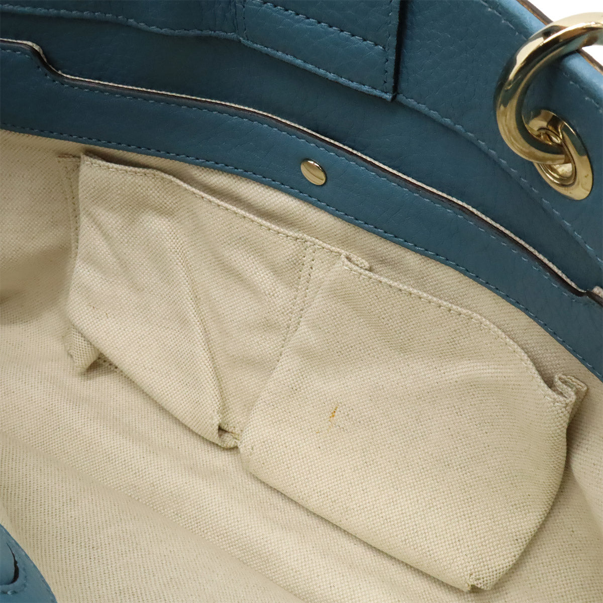 Gucci Bamboo Shopper Leather 2way Bag