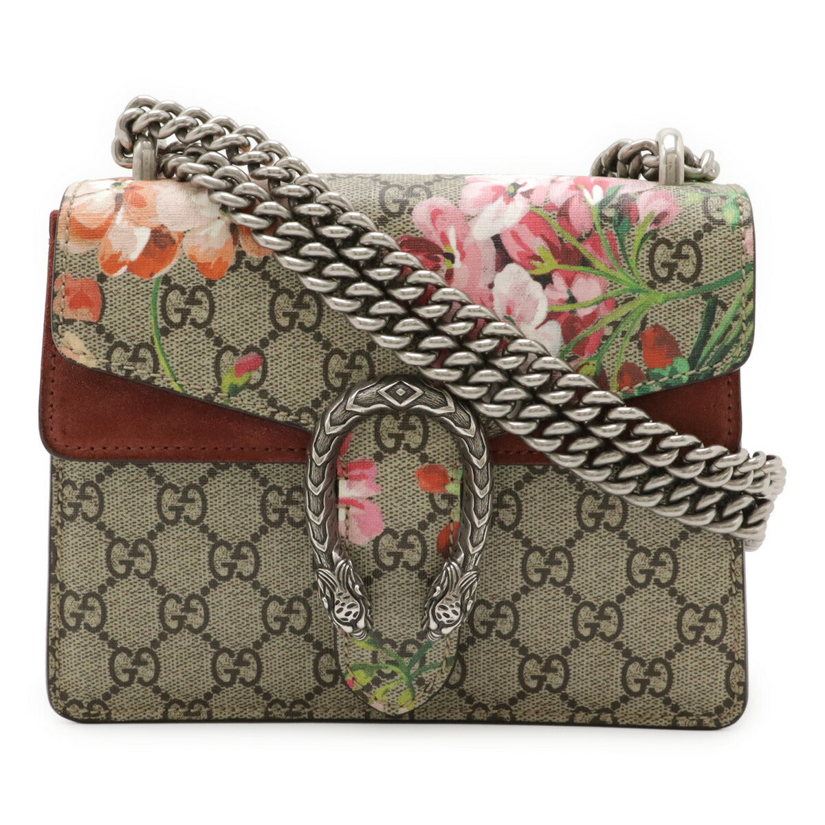 Gucci Dionysus GG Blooms Coated Canvas 2way Shoulder Bag