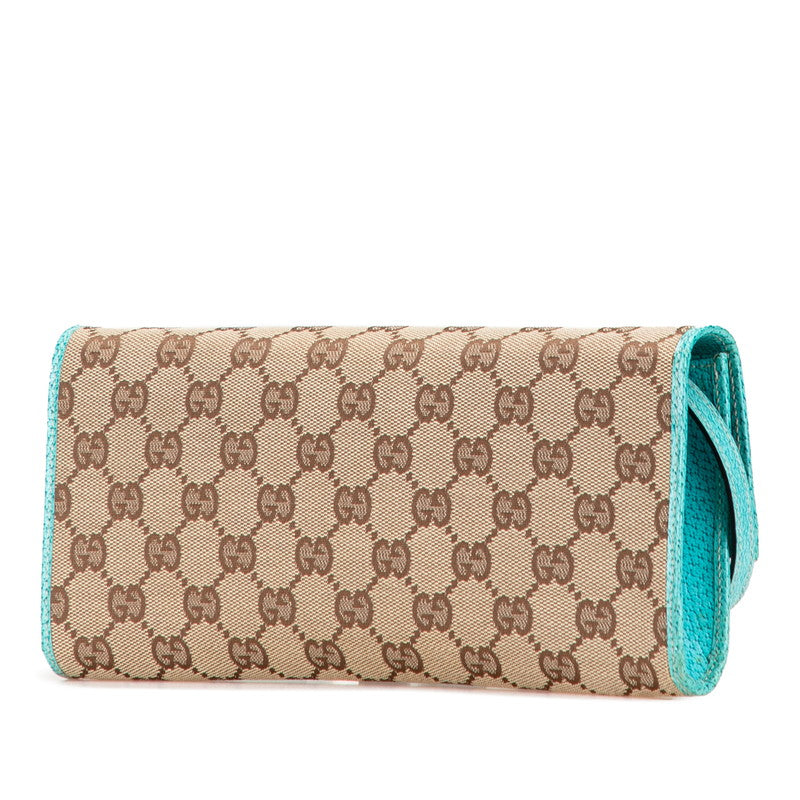 Gucci Bamboo GG Canvas Shoulder Bag