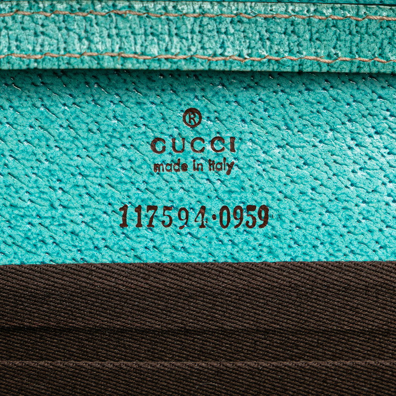 Gucci Bamboo GG Canvas Shoulder Bag