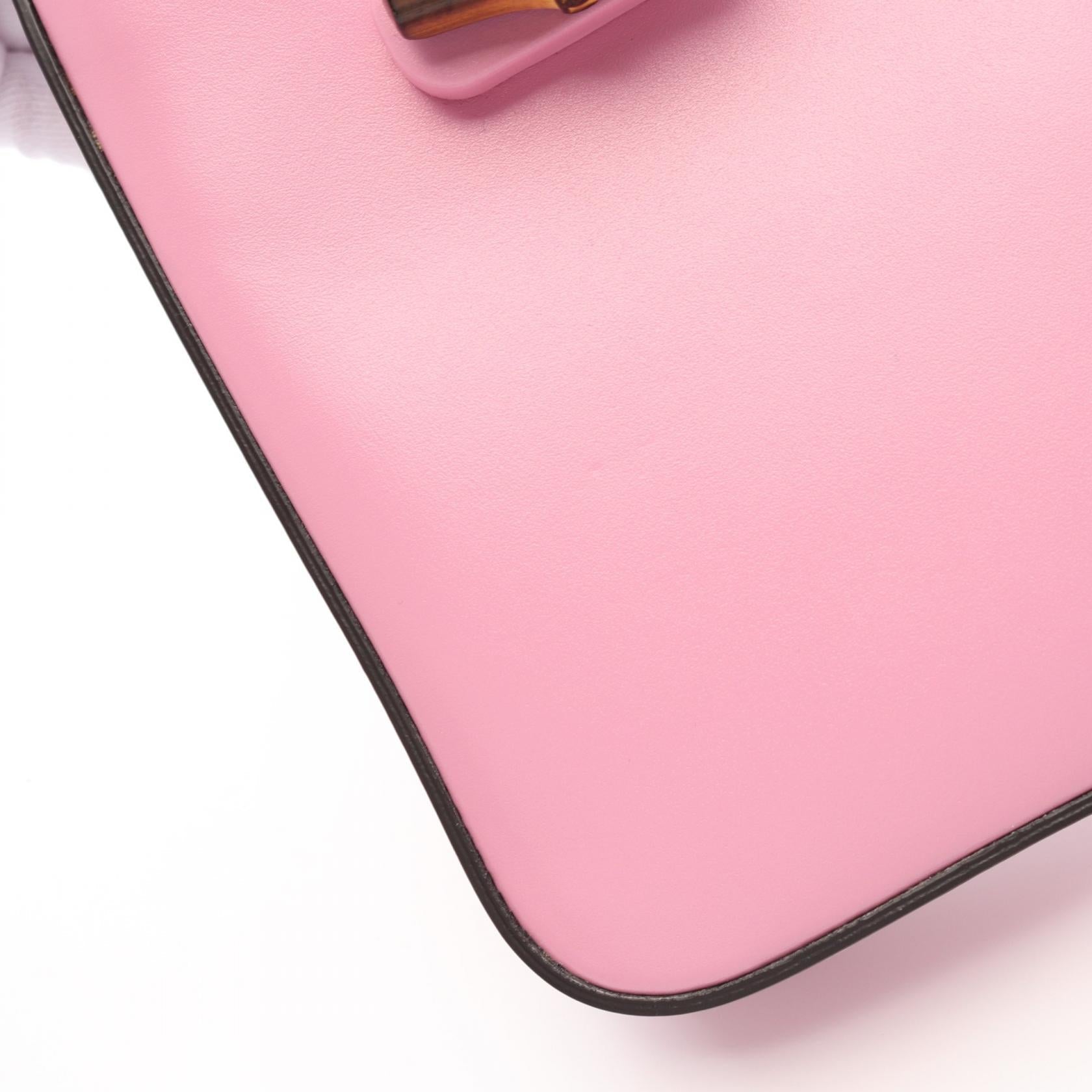 Gucci Bamboo Leather Handbag