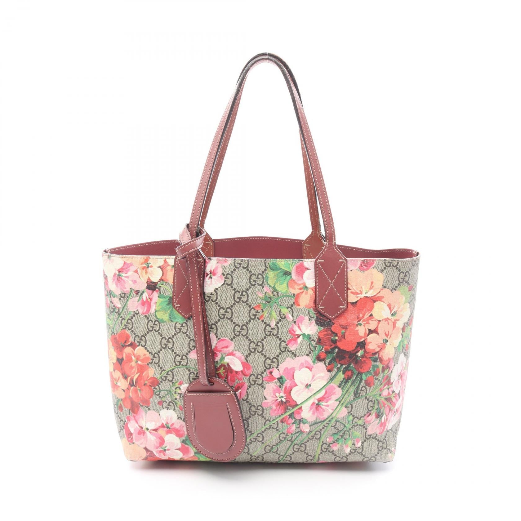 Gucci GG Blooms PVC Coated Canvas Tote Bag