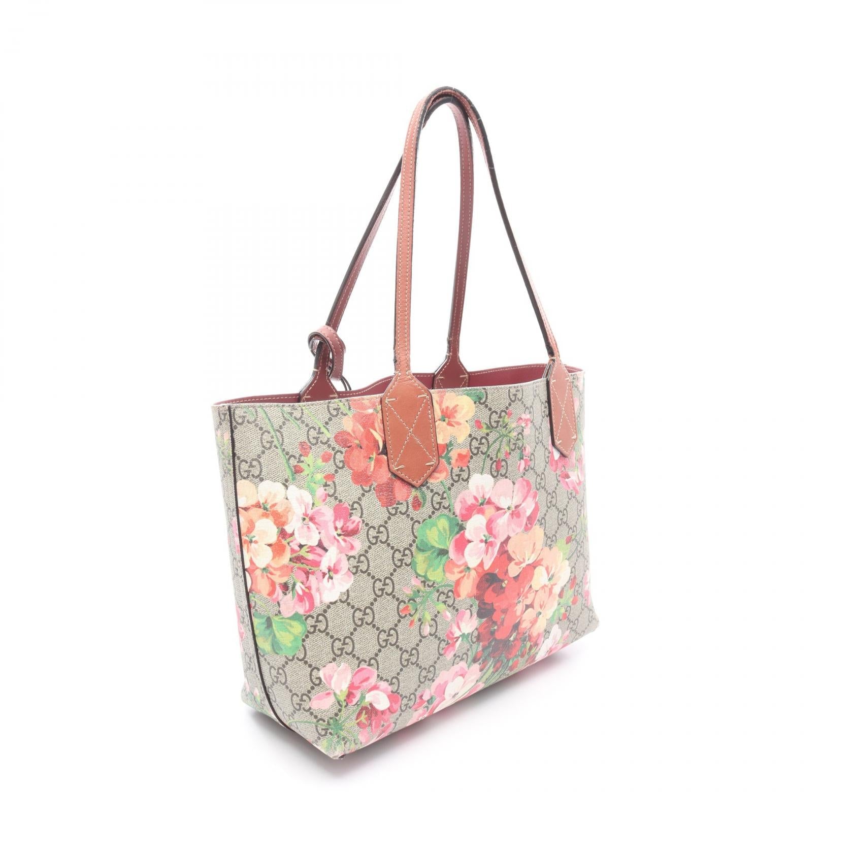 Gucci GG Blooms PVC Coated Canvas Tote Bag