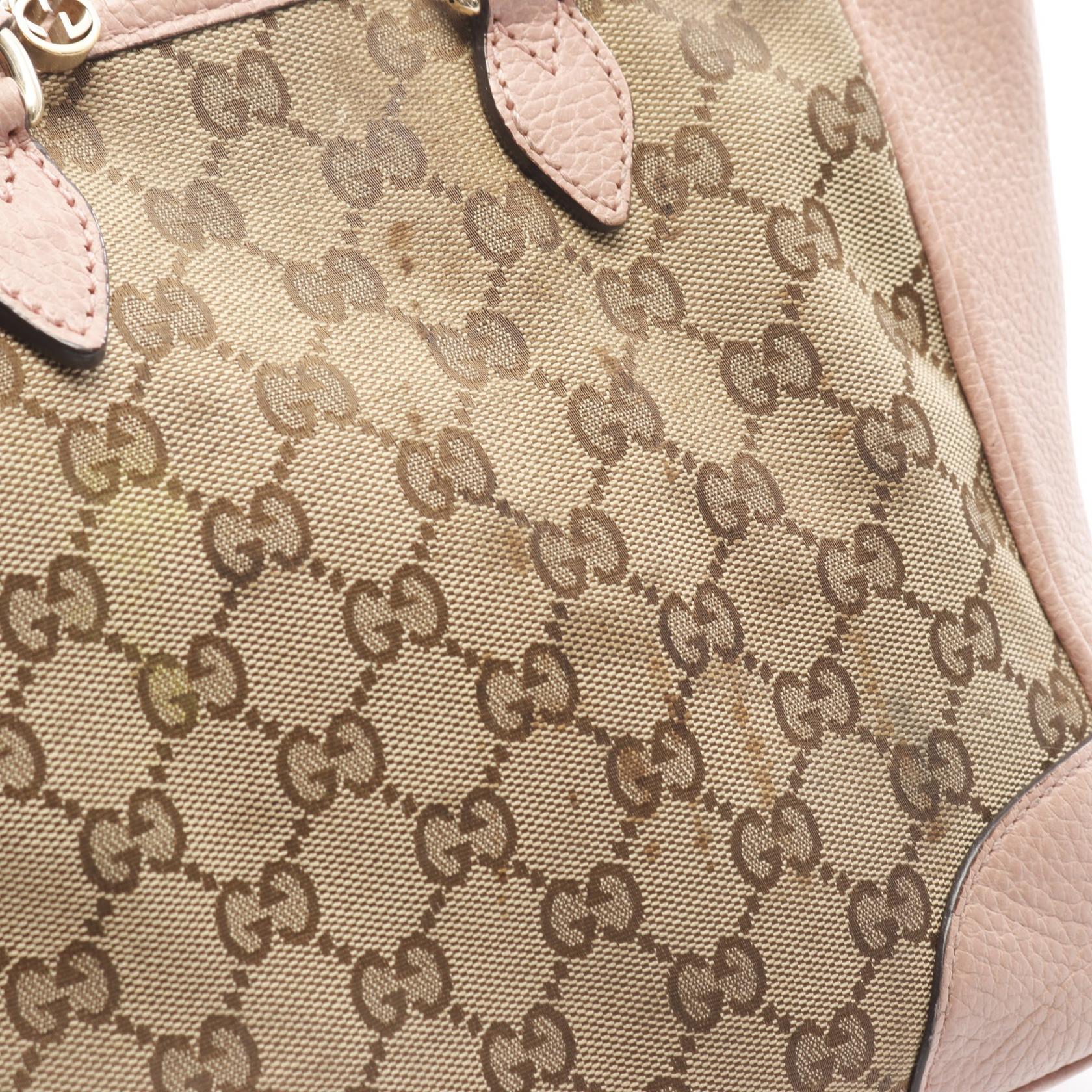 Gucci Bree GG Canvas Tote Bag