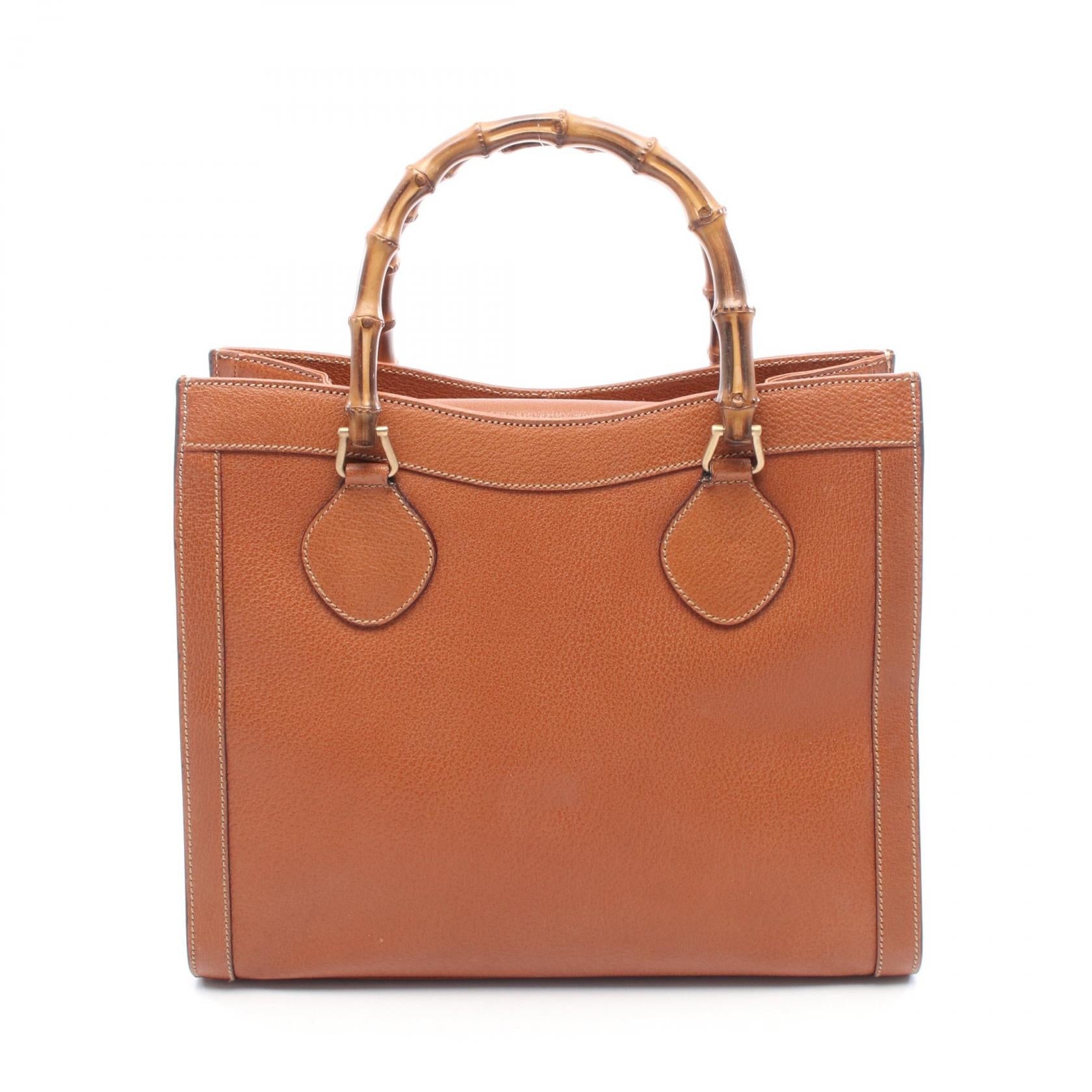 Gucci Bamboo Leather Handbag