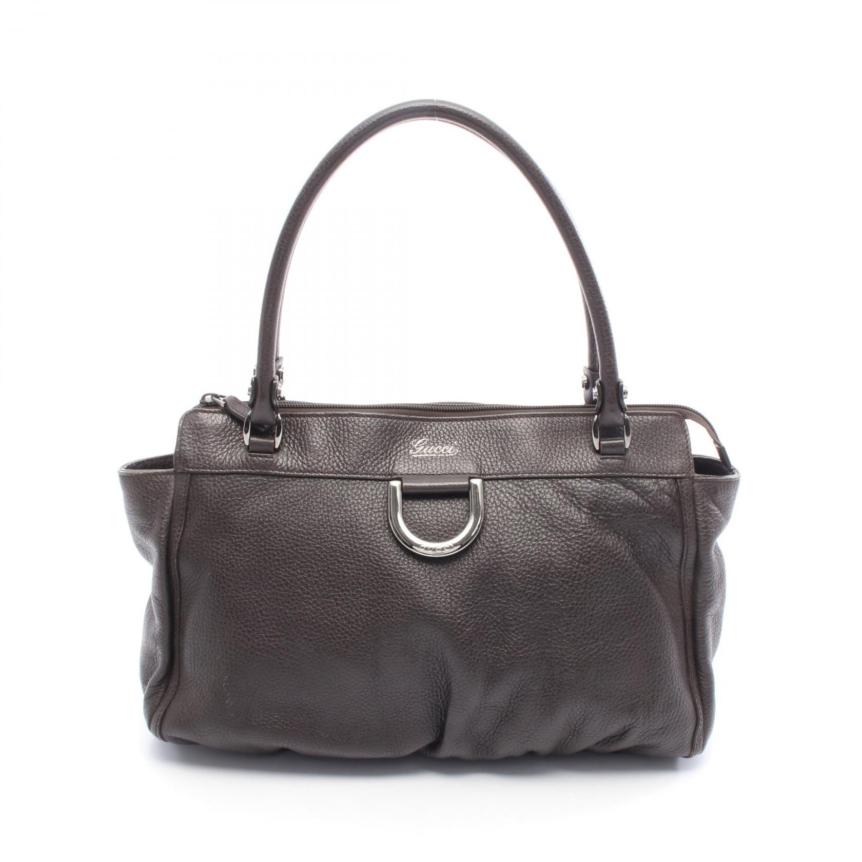 Gucci Abbey Leather Tote Bag