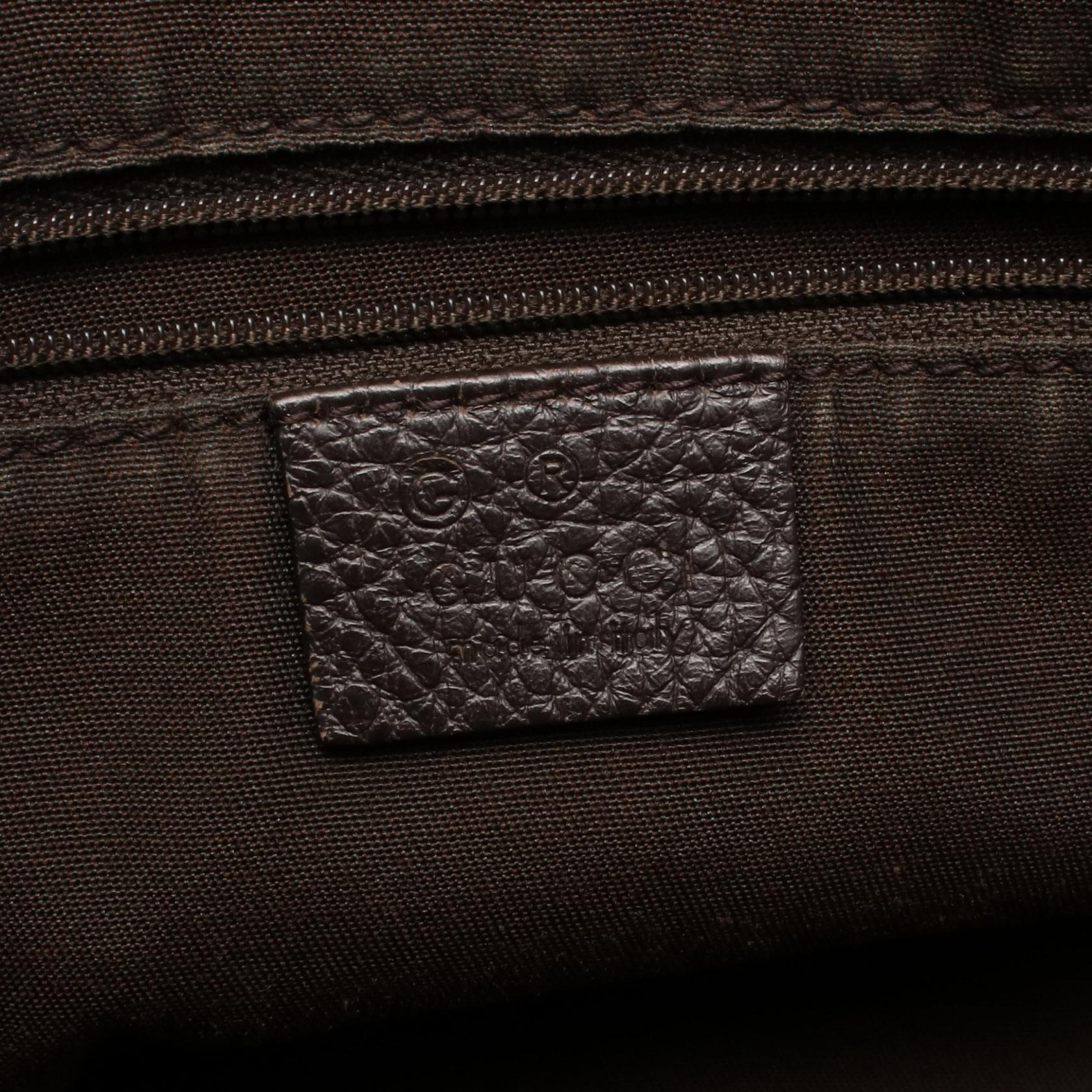 Gucci Abbey Leather Tote Bag