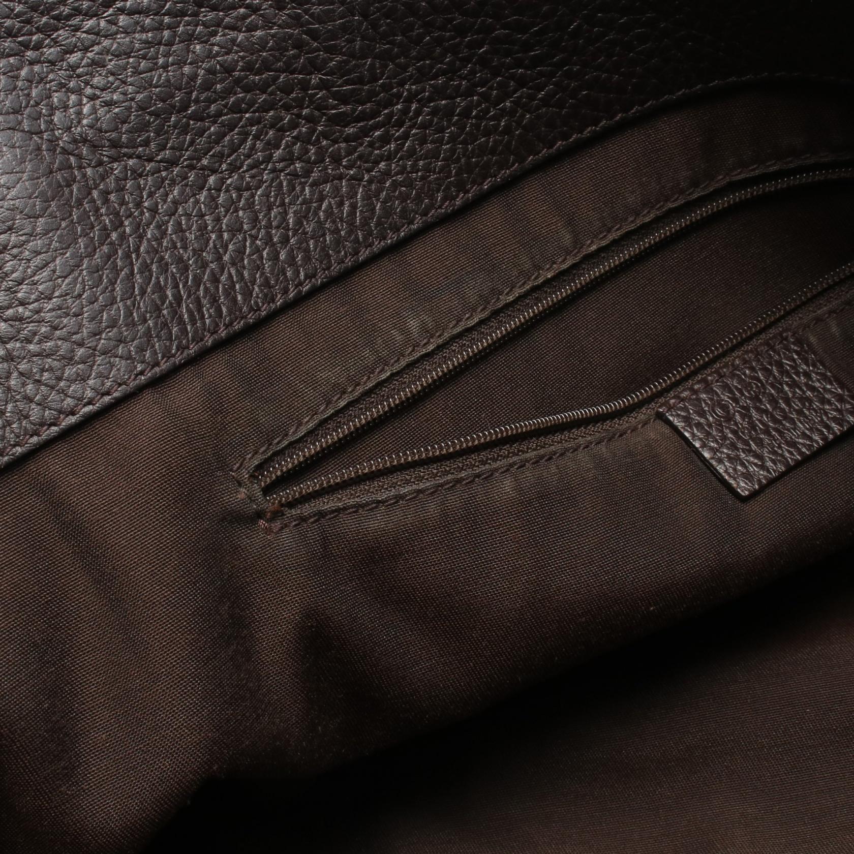 Gucci Abbey Leather Tote Bag