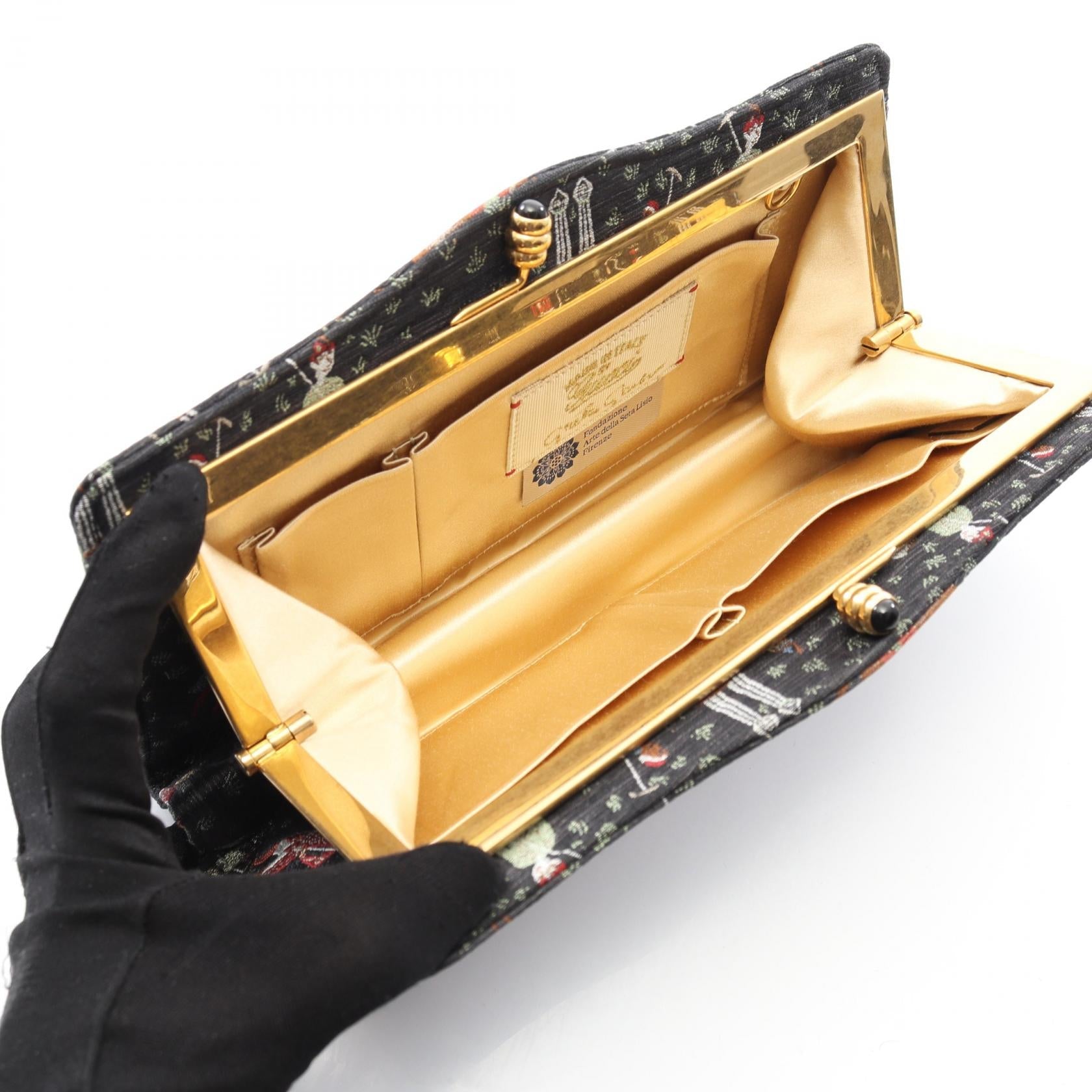 Gucci Canvas Clutch Bag