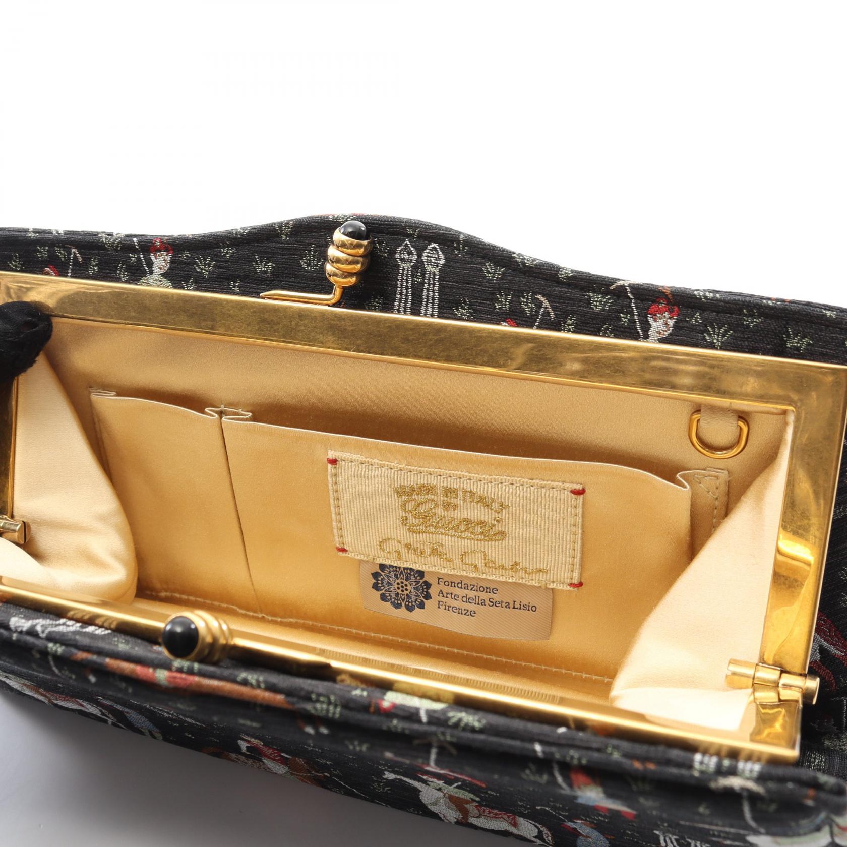 Gucci Canvas Clutch Bag