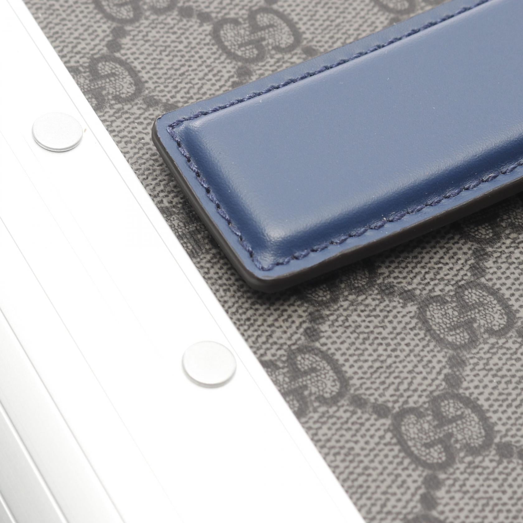 Gucci Beauty Case GG Supreme Coated Canvas Handbag