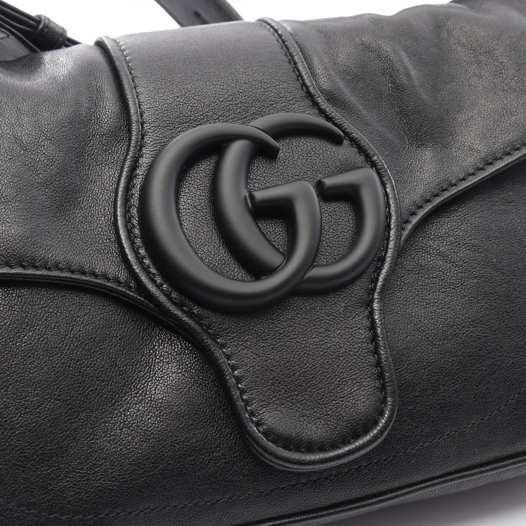 Gucci Aphrodite Small Leather Shoulder Bag