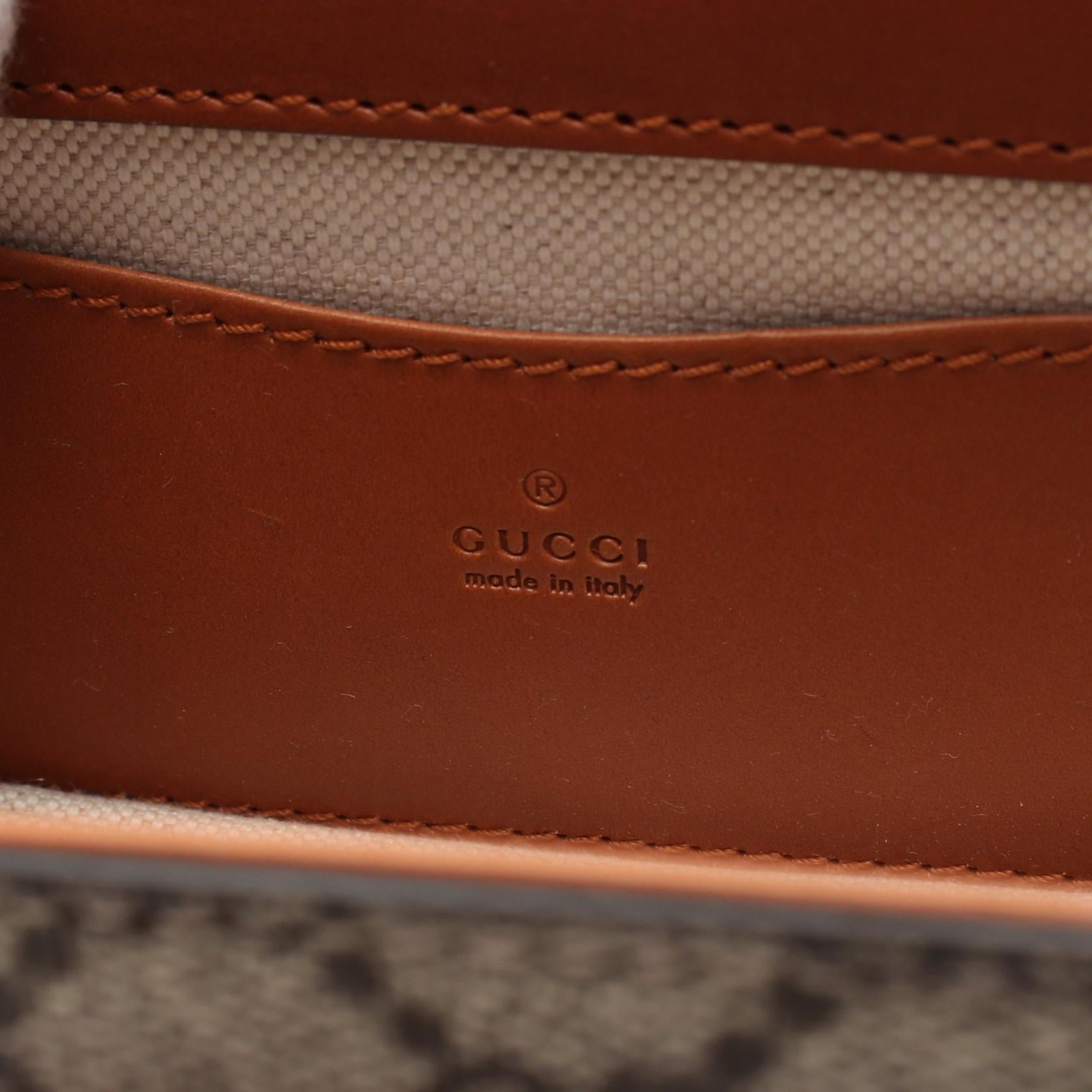 Gucci Bamboo 1947 PVC Coated Canvas Belt Bag