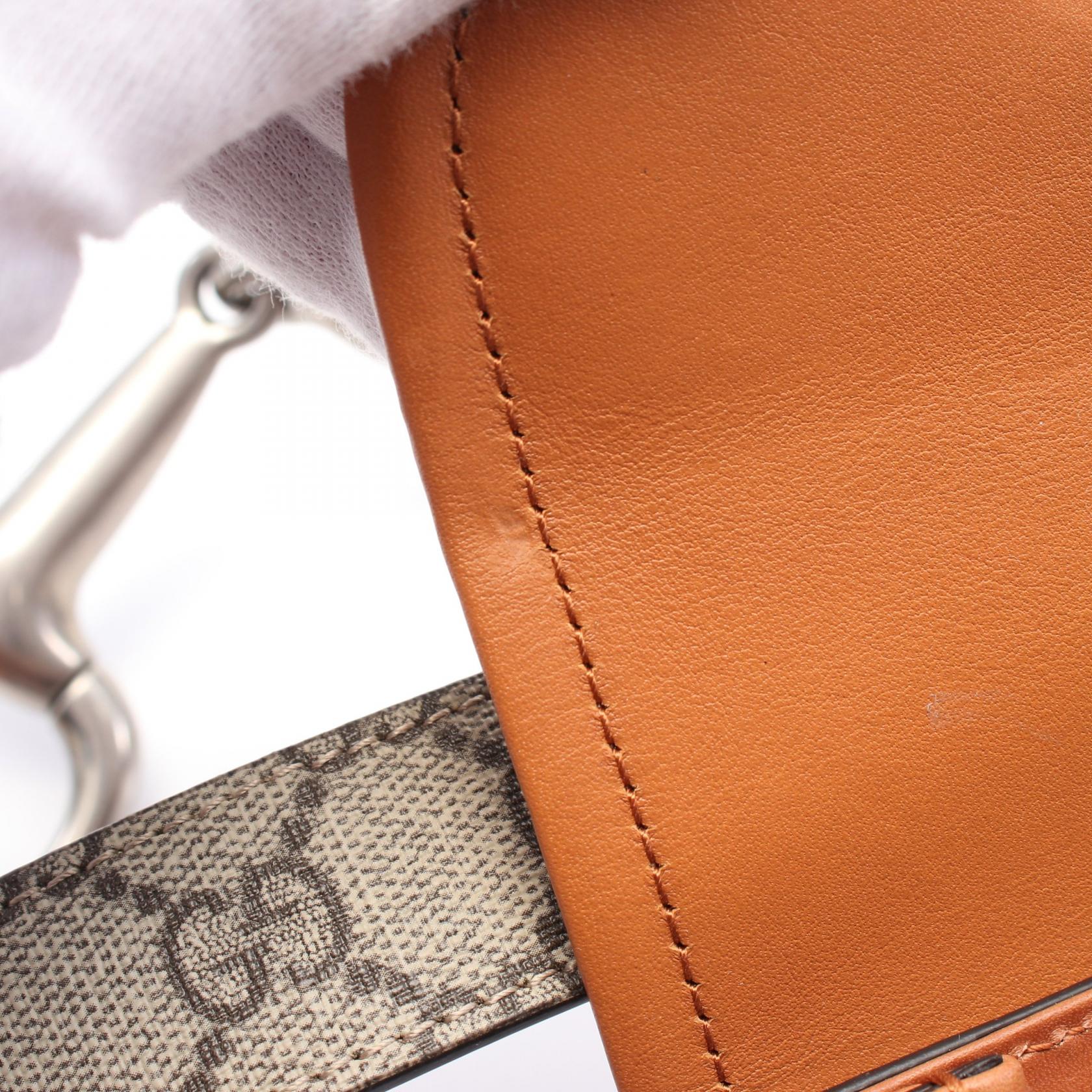 Gucci Bamboo 1947 PVC Coated Canvas Belt Bag